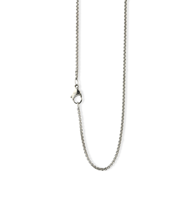 Titanium Chain - Fine venetian 20"