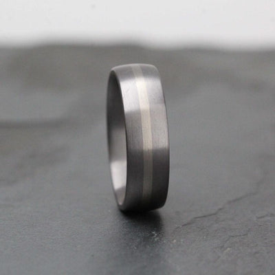 Tantalum & Palladium, Ultra comfort fit, Wedding Ring